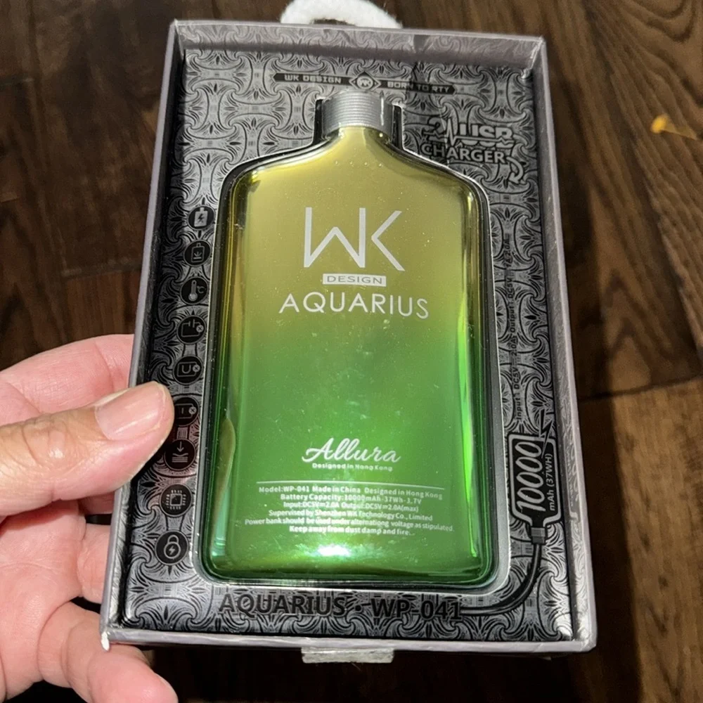 NWT Aquarius Green Flask